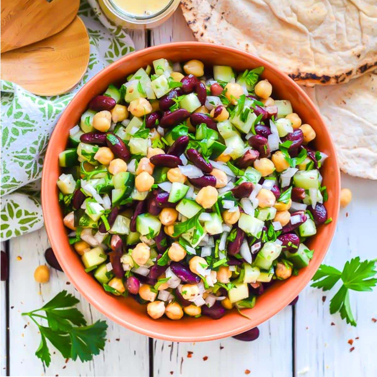 Red Bean Salad – Protein Rich & Tangy