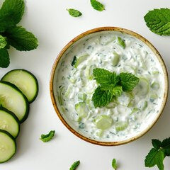 Mint Raita – Cool & Refreshing Yogurt Dip