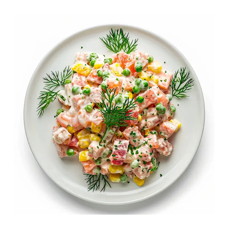 Russian Salad – Creamy Vegetable Delight